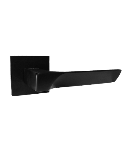 Ручки стандарт Ручка дверная Vrata на квадратном основании AL-03-A2175 BL 